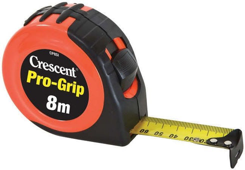 CRESCENT - PRO-GRIP METRIC TAPE  8M X 25mm